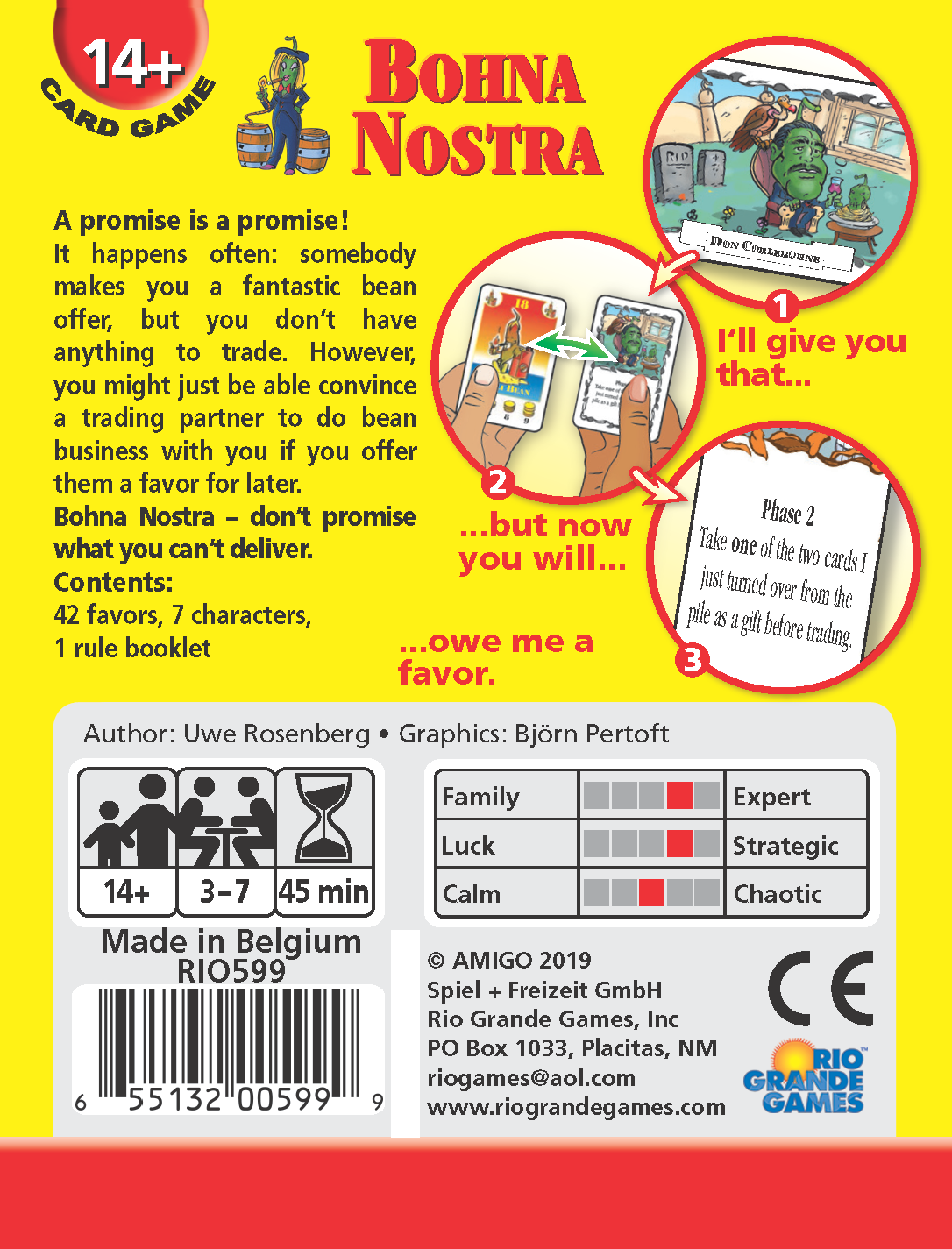 Bohnanza : Bohna Nostra Expansion